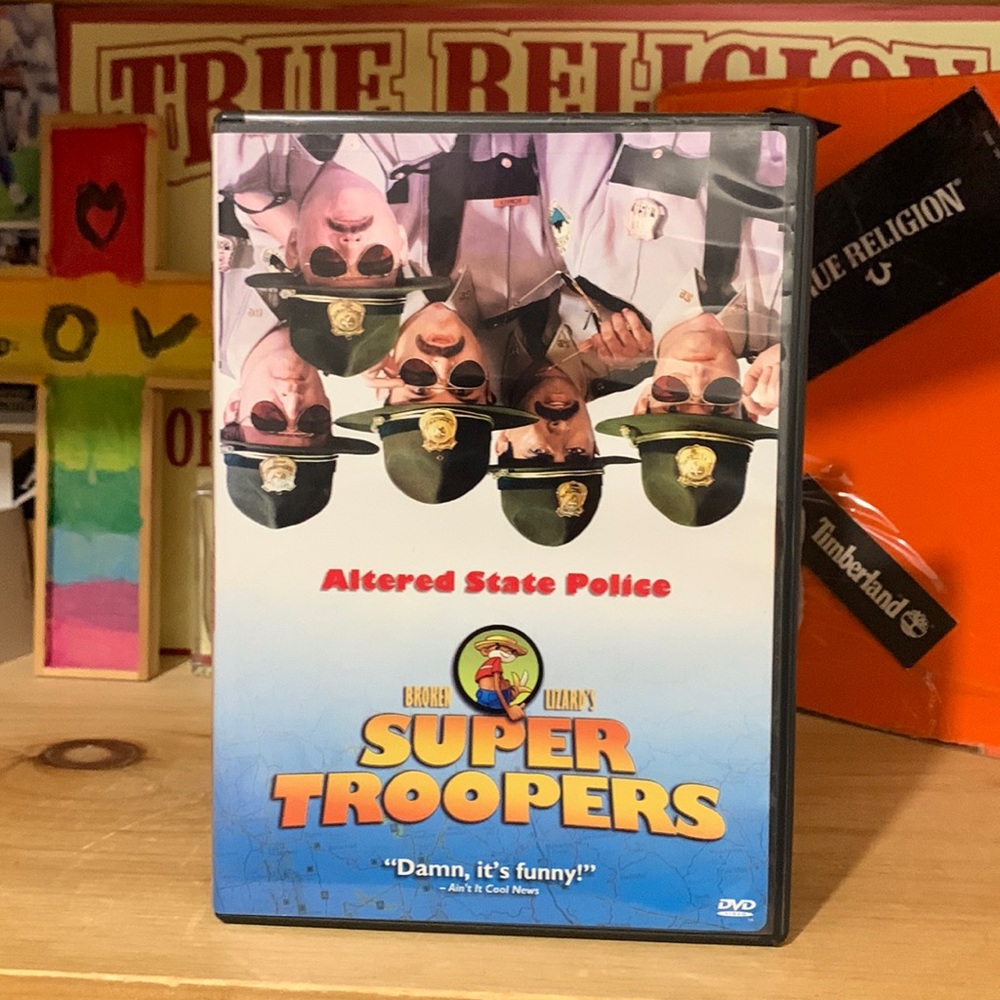 Broken Lizard’s SUPER TROOPERS DVD comedy movie